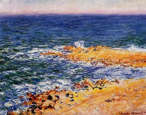 Il Mare Ad Antibes — Claude Monet