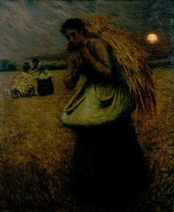 Nightfall (also Known As The Gleaners) — Henry Herbert La Thangue