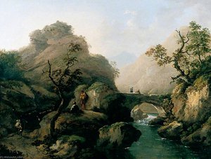 Alpine Scene — ბენჯამინ ბარკერი Ii