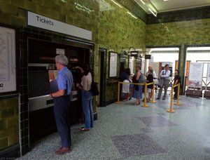 Ticket Hall At Barons Court Underground Station — Adam Braverman