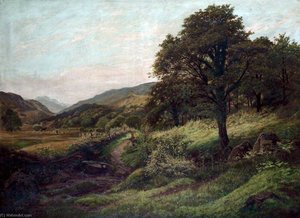 A Welsh Landscape (conway Valley) — Peter Ghent