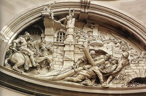 The Fall Of Christ Under The Cross — Lucas Faydherbe
