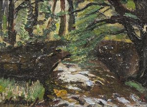 Bridge In The Woods — Richard Hayley Lever