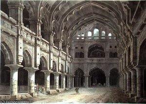 Interior Of The Palace — Thomas And William Daniell