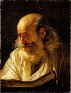 Vieillard Lisant — François André Vincent