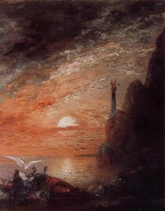 La Mort De Sappho — Gustave Moreau