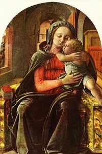 Madonna Enthroned — Filippo Di Tommaso Lippi