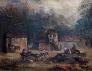 Granary And Stables Of The 'old Swan And Sugar Loaf' Inn — Walter William Acock
