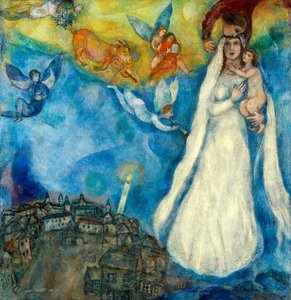 La Madonna Del Pueblo — Marc Chagall