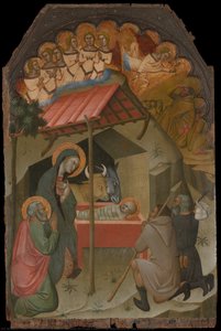 The Adoration Of The Shepherds — Manfredi De Battilor Bartolo Di Fredi Fredi