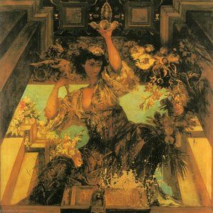 'sinnbild Des Fröhlichen Lebensgenusses' 1 — Hans Makart