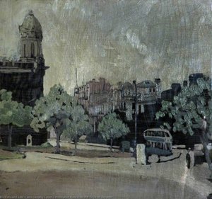 Wellington Place From The City Hall Grounds — John Langtry Lynas