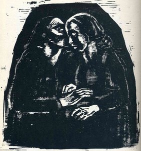 Mary And Elizabeth — Käthe Kollwitz