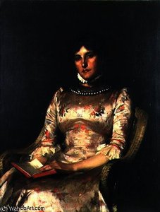 The Floral Dress — Sir James Jebusa Shannon
