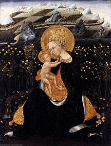 Madonna Of Humility — Giovanni Di Paolo
