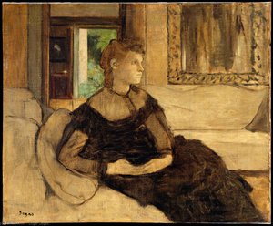 Mme Theodore Gobillard, Nata Yves Morisot — Hilaire-germain-edgar Degas