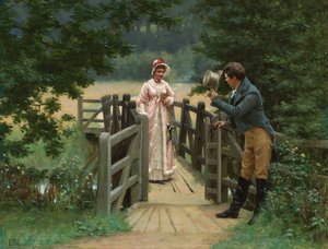 The Galant Suitor — Edmund Blair Leighton