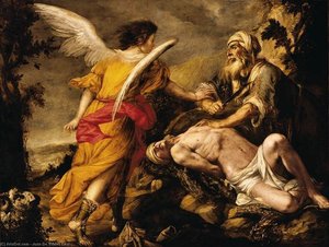 The Sacrifice Of Isaac — Juan De Valdés Leal