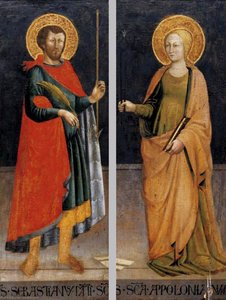Sts Sebastian And Apollonia — Bicci Di Neri