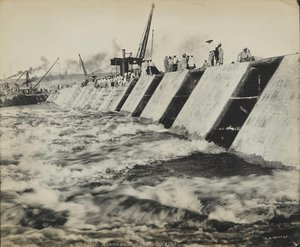 Aswan Dam Under Construction: North Side Of Dam — Georges Méliès