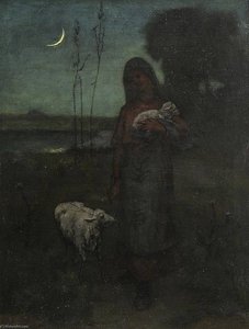 Shepherdess — Elliott Daingerfield