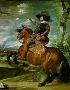 Il Conte-duca Di Olivares A Cavallo — Diego Rodríguez De Silva Y Velázquez
