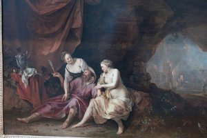 Lot And His Daughters — Dirck Van Der Lisse