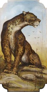 R. Edwards' 'galloping Horses' Jungle Animals, Cheetah (centre Shutter) — Charles (swindon) Gaze