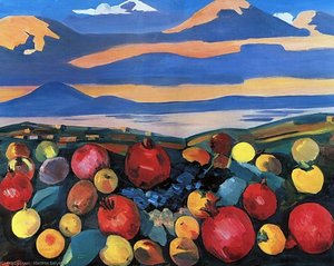 October In Yerevan — Martiros Sarian