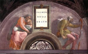 Salmon - Boaz - Obed — Michelangelo Buonarroti
