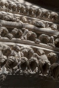 Left Arch Of The Portico Of Glory. Iconography — Master Mateo