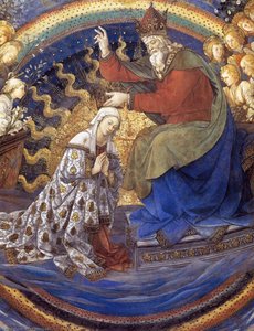 Coronation Of The Virgin (detail) (17) — Filippo Di Tommaso Lippi