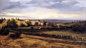 Village In A Valley — Théodore Rousseau (pierre Etienne Théodore Rousseau)