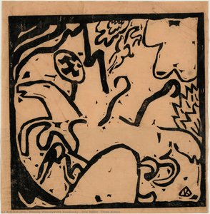 Drei Reiter (three Riders) — Wassily Wassilyevich Kandinsky