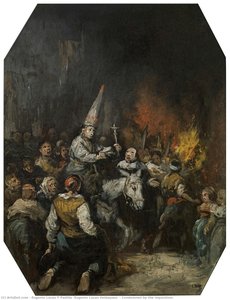 Condemned By The Inquisition — Eugenio Lucas Y Padilla (eugenio Lucas Velázquez)