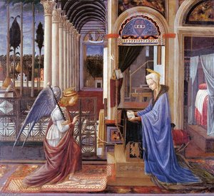 The Annunciation — Fra Carnevale