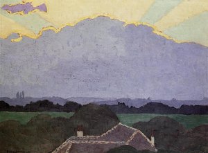 Cloud At Romanel — Félix Vallotton