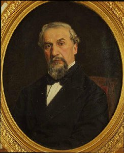 Portrait De Maître Jamot, Notaire À Chambéry Le Vieux 1885 — Daisay Jules