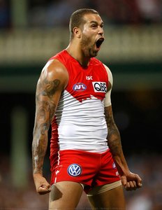 Lance Franklin, Afl 2017 Round 05 - Sydney V Gws Giants — Michael Andreas Willson