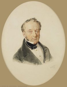 Gentleman Portrait — Josef Kriehuber