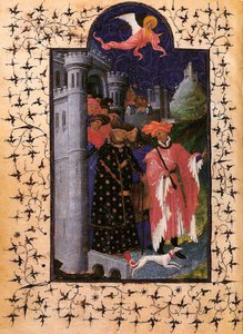 The Departure Of Jean De France Duke Of Berry — Limbourg Brothers