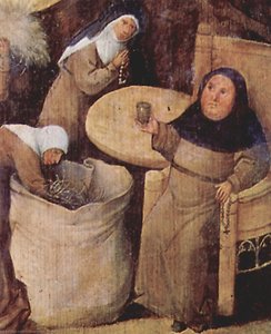 Haywain (detail) — Hieronymus Bosch