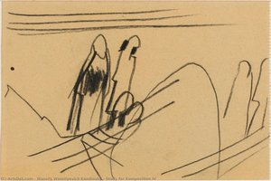 Studija Za Kompoziciju Iv — Василий Васильевич Кандинский