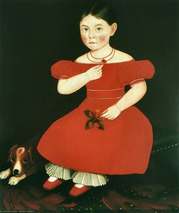 Girl In A Red Dress — Ammi Phillips
