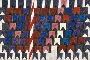 Flags And Poles — Alfredo Volpi