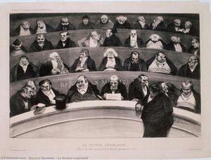 Le Ventre Legislatif — Honoré Daumier