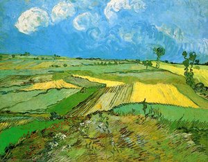 Halmozott Napokon Auvers-ban Szénabérmezők — Vincent Willem Van Gogh