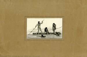 Mojave Raft — Heinrich Bertram Mollhausen