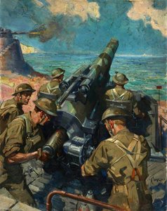 Coastal Battery Scene — Terence Tenison Cuneo
