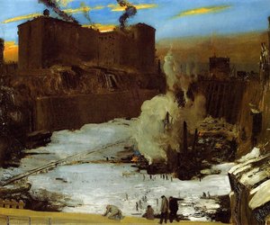 Pennsylvania Station Excavation — George Wesley Bellows